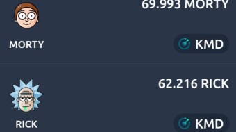 Rick and Morty Crypto Giveaway.