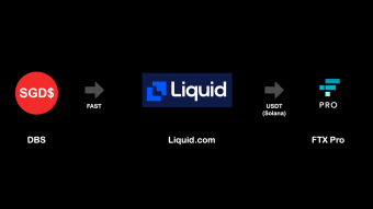 Onboard your SGD to USDT for crypto trading with Liquid.com