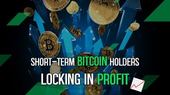 Short-term Bitcoin holders are locking in profit