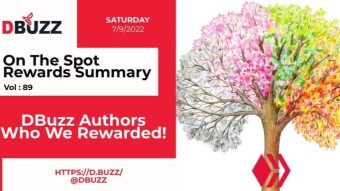 On The Spot Reward Summary, Week 89