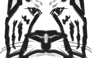 Sketch: serious tiger