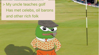 Do You Need to Learn Golf to Reach the C-Suite? | 4chan greentext