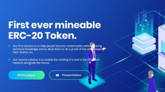 EER Coin (Ethereum eRush) - first ever mineable ERC-20 Token.