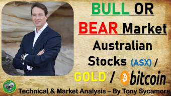 Bull or Bear Market? Australian Stock Market - Gold - Bitcoin - ASX - TA - Tony Sycamore