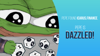 Pepe found icarus.finance !