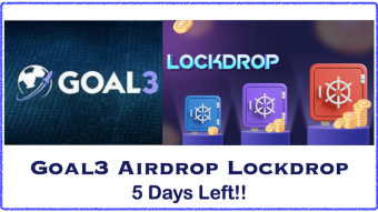 GOAL3 Lockdrop Airdrop: 5 Days Left!!