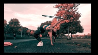 Dancing through the streets to Jon Hopkins at dawn