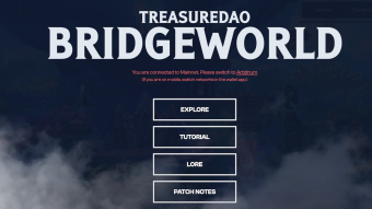 Treasure DAO Ecosystem  -  BridgeWorld
