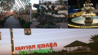 Visiting Khayyam Kinara food garden