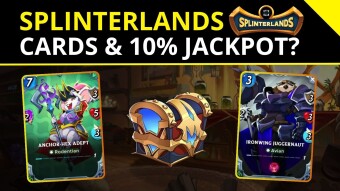 Splinterlands 🐉| New Cards & 10% Jackpot!