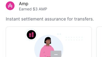 coinbase: earn 3$ into AMP airdrop