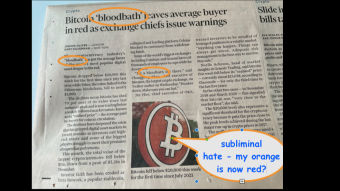 Suddenly the Financial Times has LOADS of crypto news... even an editorial!! all filled with the same old same old hate, fud & spin tho...