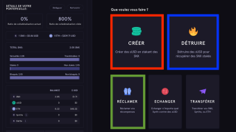 Stacking SNX using MintR