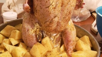 Daily meal #21 stand up chicken