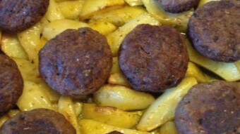 Foodbook #1154 meatballs with potatoes