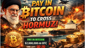 Iran Just Changed Global Trade Forever: Oil Tankers Must Now Pay in Bitcoin to Cross Hormuz