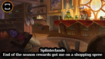 Splinterlands - End of the season rewards got me on a shopping spree
