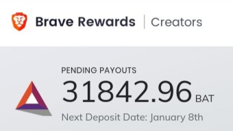 EARN BAT TOKEN WITH BRAVE BROWSER