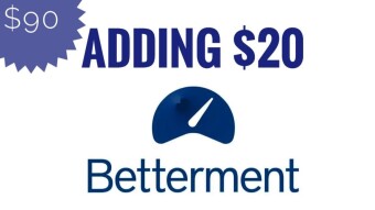 BETTERMENT INVESTING $20 MORE [$90 ACCOUNT AND GROWING!]