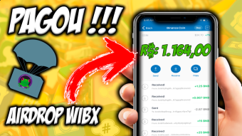 PAID R $: 1,164.00 WITH AIRDROP WIBX - TUTORIAL ON HOW TO SERVE STEP BY STEP