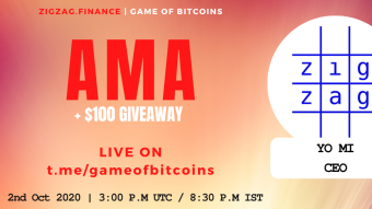 AMA Recap - ZigZag Finance x Game of Bitcoins
