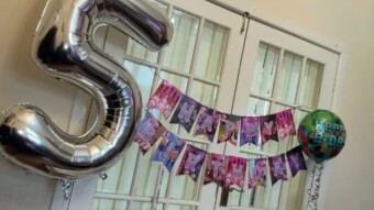 Birthday party with theme K-pop demon hunter
