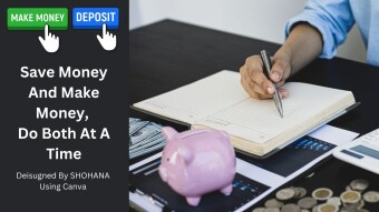 Save Money And Make Money, Do Both At A Time