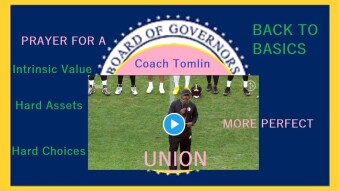 FOOTBALL: Prayer and Vision For A More Perfect Union