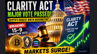 Crypto Just Won a Massive Battle in Washington — And the Market Is Already Reacting