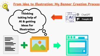 From Idea to Illustration: How I Create attractive Banners for My Articles