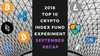 EXPERIMENT - Tracking Top 10 Cryptocurrencies for Two Years (2018 & 2019) - Month Twenty-One - Down 83%