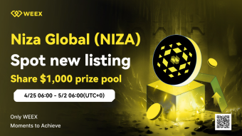 NIZA Listing and Trading Event on WEEX Exchange!