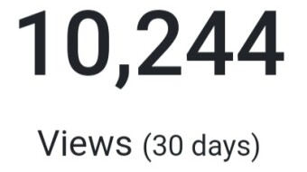Ten thousand visits in July