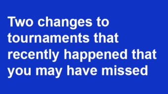Two Recent changes to Crypto Royale Tournaments