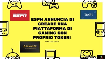 Espn entra nel mondo cripto,Defi, Binance IEO e Gaming!
