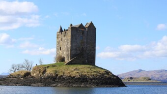 Castle Stalker, by Appin, Argyll, Scotland