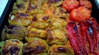 Foodbook #561 Stuffed Vegetables - Gemista