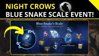 Night Crows 🌒| Blue Snake’s Scale Event - New Glider & Summons!