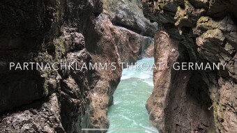 A walk through the Partnachklamm gorge