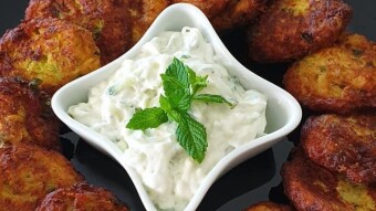 Foodbook #658 Greek zucchini fritters