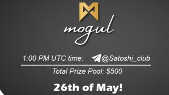 Join the AMA of Satoshi Club x Mogul. Rewards: 500 USDT, May 26th.