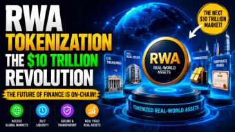 🌐 RWA Tokenization: The $10 Trillion Crypto Revolution No One Can Ignore