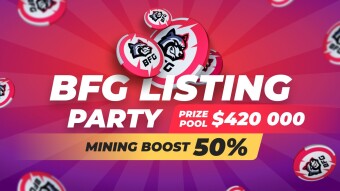 BFG Listing party 🥇🚀