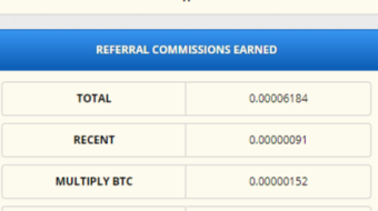 My Freebitco.in Referral Stats No.1