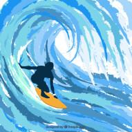 NEW bitcoin surf site launches in 2 days
