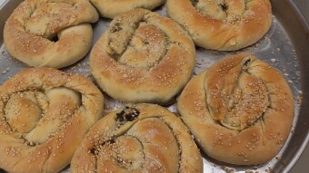 Foodbook #1194 atomic spinach pies
