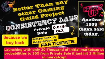 Another investor participated in private sale of CLX token soon be listed on big IDO launchpads .