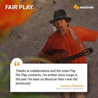 Introducemyself : I'm Italian Romantic Singer-Songwriter, blockchain skywalker