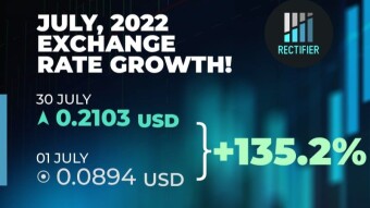 +135.2% In July, Is RECT TOKEN on the Way to the Moon?