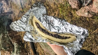 #BIWAKKITCHEN017 - Grilled Banana